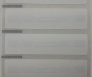 Picture of 4” x 1” (Alien Higgs 4 Chip) RFID Label