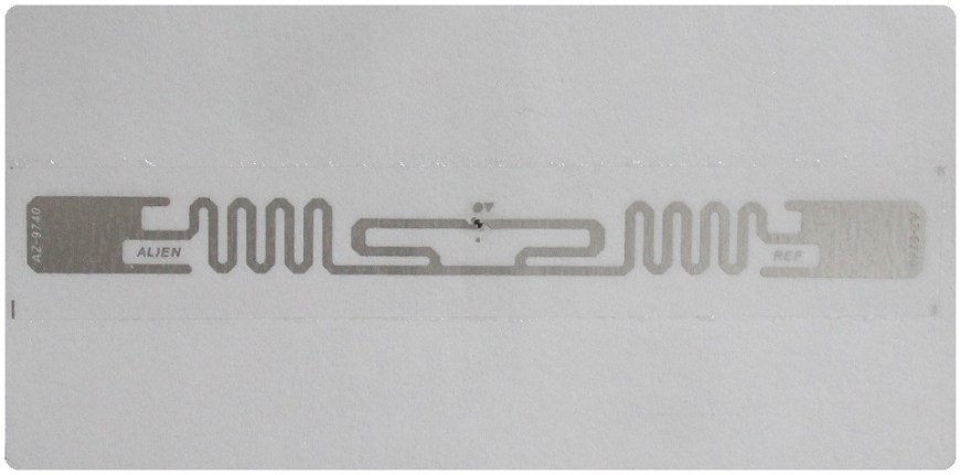 Picture of 4” x 2” (Alien Higgs 4 Chip) RFID Label