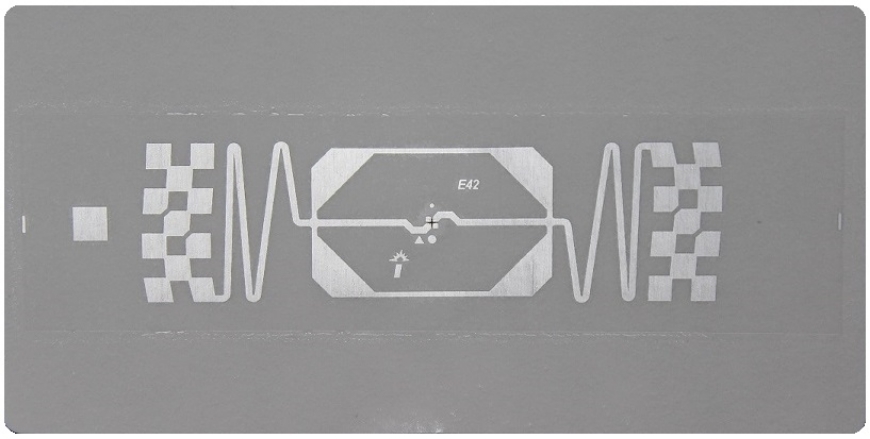 Picture of 4” x 2” (Impinj Monza 4E Chip) RFID Label