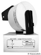 Picture of Brother DK-1208 (12 Rolls + Reusable Cartridge – Best Value)