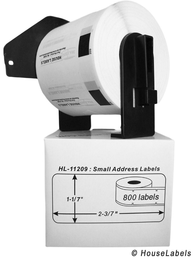 Picture of Brother DK-1209 (25 Rolls + Reusable Cartridge – Shipping Included)