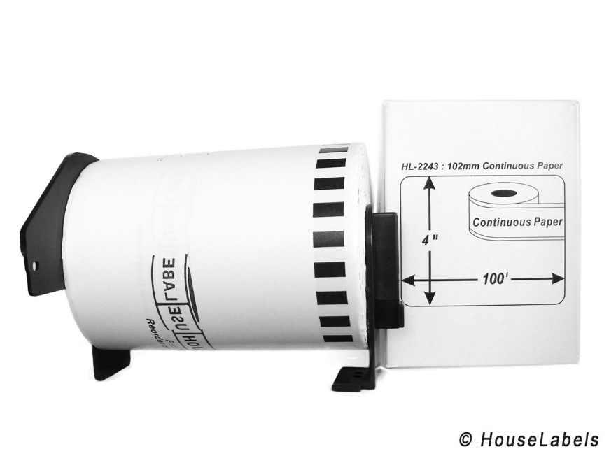 Picture of Brother DK-2243 (21 Rolls + Reusable Cartridge – Best Value)