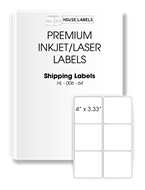 Picture of HouseLabels’ brand – 6 Labels per Sheet (200 Sheets – Best Value)