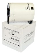 Picture of 9 Rolls of Brother DK-1241 (DK11241) with permanent cartridges