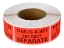 Picture of 3 Rolls (500 Labels Per Roll) Pre-Printed 1x2 This Is A Set Do Not Separate Labels/Stickers. Best Value