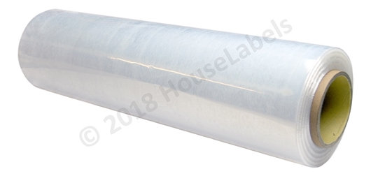 Picture of 1 roll 20” x 1500' 80 Gauge Clear Pallet Wrap Handheld Stretch Film 1500 feet Shipping Included