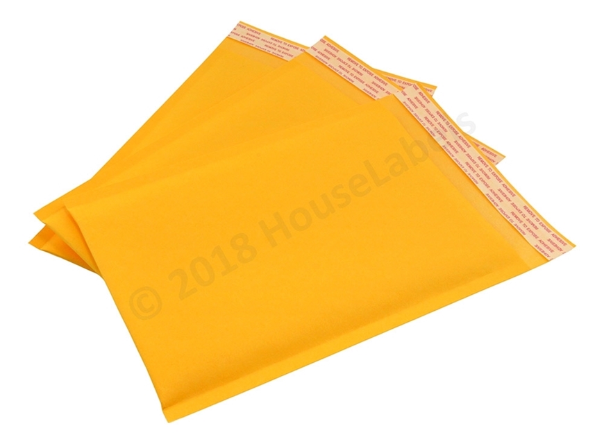 Picture of 250 Bags KRAFT Bubble Padded Envelope 6”x10” (6”x9” usable space) Free Shipping