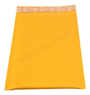 Picture of 250 Bags KRAFT Bubble Padded Envelope 6”x10” (6”x9” usable space) Free Shipping