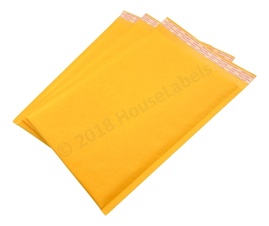 Picture of 1000 Bags KRAFT Bubble Padded Envelope 8.5”x14.5” (8.5”x13.5” usable space) Free Shipping