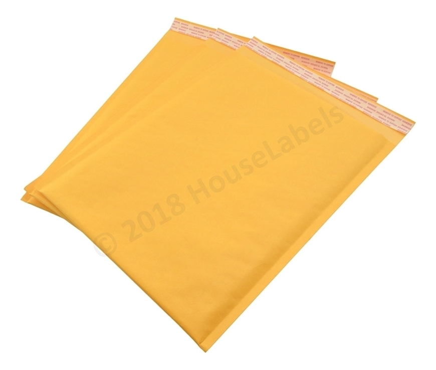 Picture of 1000 Bags KRAFT Bubble Padded Envelope  9.5”x14.5” (9.5”x13.5” usable space) Free Shipping