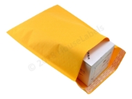 Picture of 100 Bags KRAFT Bubble Padded Envelope  10.5”x16” (10.5”x15” usable space) Free Shipping