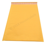 Picture of 100 Bags KRAFT Bubble Padded Envelope  10.5”x16” (10.5”x15” usable space) Free Shipping
