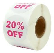 Picture of Discount Labels - 20% Off