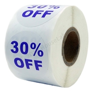 Picture of Discount Labels - 30% Off (16 Rolls - Shipping Included)