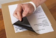 Picture of HouseLabels’ brand – 1 Labels per Sheet – BLACKOUT Technology (Shipping Excluded)