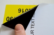 Picture of HouseLabels’ brand – 2 Labels per Sheet – BLACKOUT Technology (Shipping Excluded)