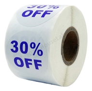 Picture of Discount Labels - 30% Off (2 Rolls - Shipping Included)