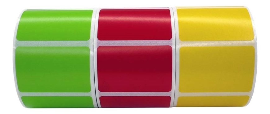 Picture of Zebra – 1.5 x 1 COMBO PACK (Your Choice 8 Rolls –Yellow Green Red White – Best Value)