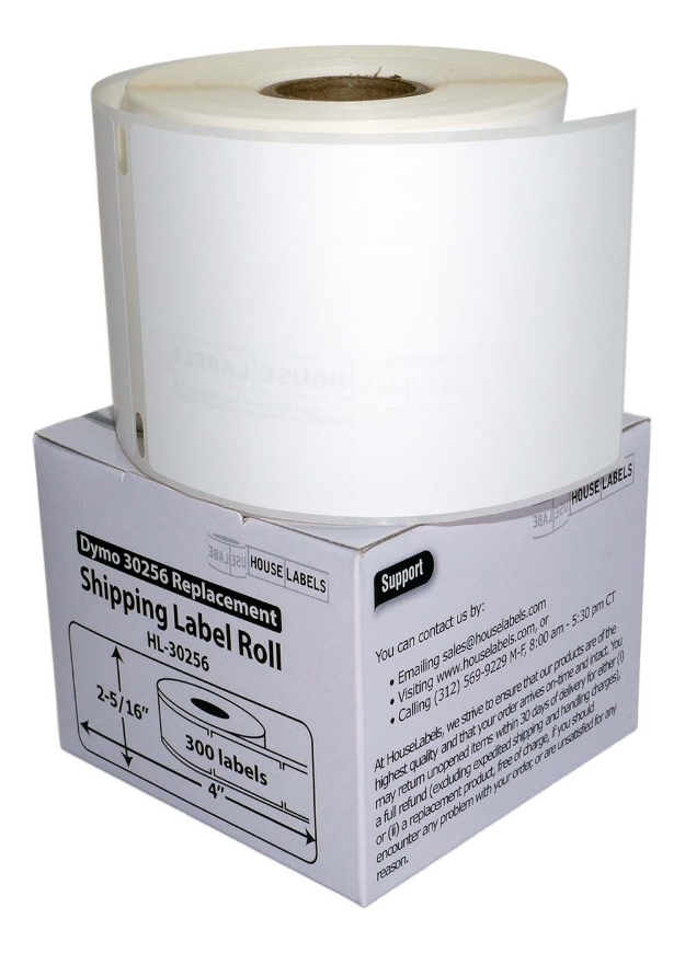 Picture of Dymo - 30256 Shipping Labels in Polypropylene (25 Rolls – Best Value)