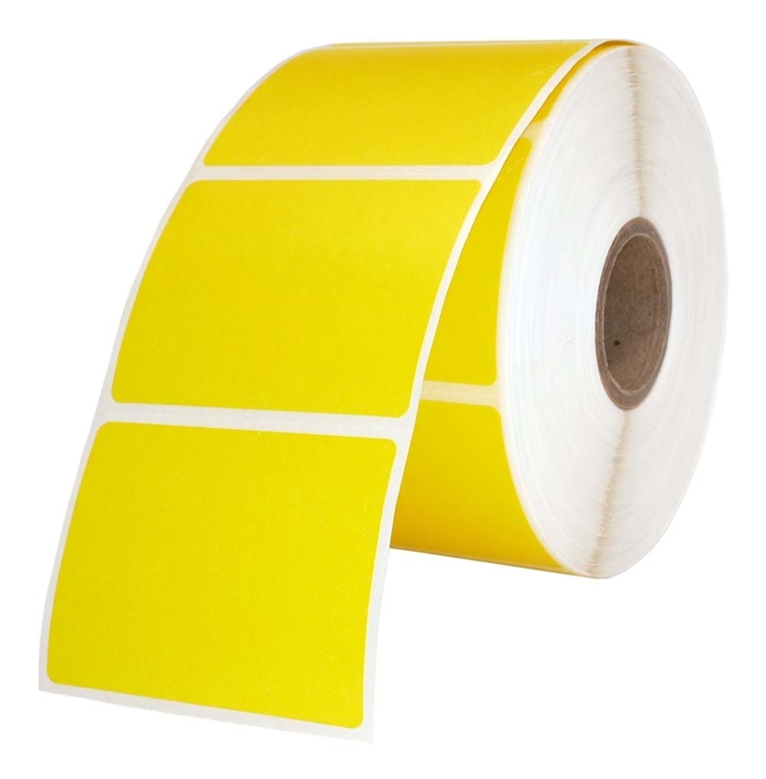 Picture of Zebra – 2 x 1.5 YELLOW (35 Rolls – Shipping Included)