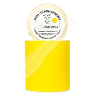 Picture of Zebra – 4 x 6 YELLOW (15 Rolls – Shipping Included)