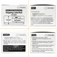 Picture of Dymo - 30256 YELLOW Shipping Labels (8 Rolls – Best Value)