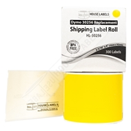 Picture of Dymo - 30256 YELLOW Shipping Labels (12 Rolls – Best Value)