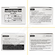 Picture of Dymo - 30270 Direct Thermal Receipt Paper (20 Rolls – Best Value)