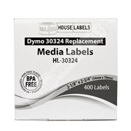 Picture of Dymo - 30324 Media (Diskette) Labels (12 Rolls – Shipping Included)