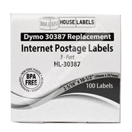 Picture of Dymo - 30387 3-Part Internet Postage Labels