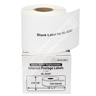 Picture of Dymo - 30387 3-Part Internet Postage Labels (18 Rolls – Best Value)