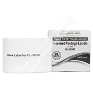 Picture of Dymo - 30387 3-Part Internet Postage Labels (30 Rolls – Best Value)