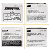 Picture of Dymo - 30387 3-Part Internet Postage Labels (30 Rolls – Best Value)