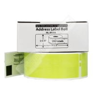 Picture of Dymo - 30252 GREEN Address Labels (6 Rolls - Best Value)