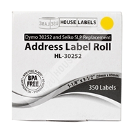 Picture of Dymo - 30252 YELLOW Address Labels (16 Rolls - Shipping Included)