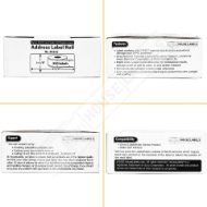 Picture of Dymo - 30252 YELLOW Address Labels (16 Rolls - Best Value)