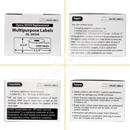 Picture of Dymo - 30334 Multipurpose Labels with Removable Adhesive