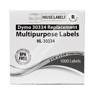 Picture of Dymo - 30334 Multipurpose Labels with Removable Adhesive (6 Rolls - Best Value)