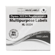 Picture of Dymo - 30334 Multipurpose Labels with Removable Adhesive (18 Rolls - Best Value)