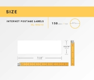 Picture of Dymo - 99019 1-Part eBay and PayPal Internet Postage Labels (8 Rolls – Best Value)