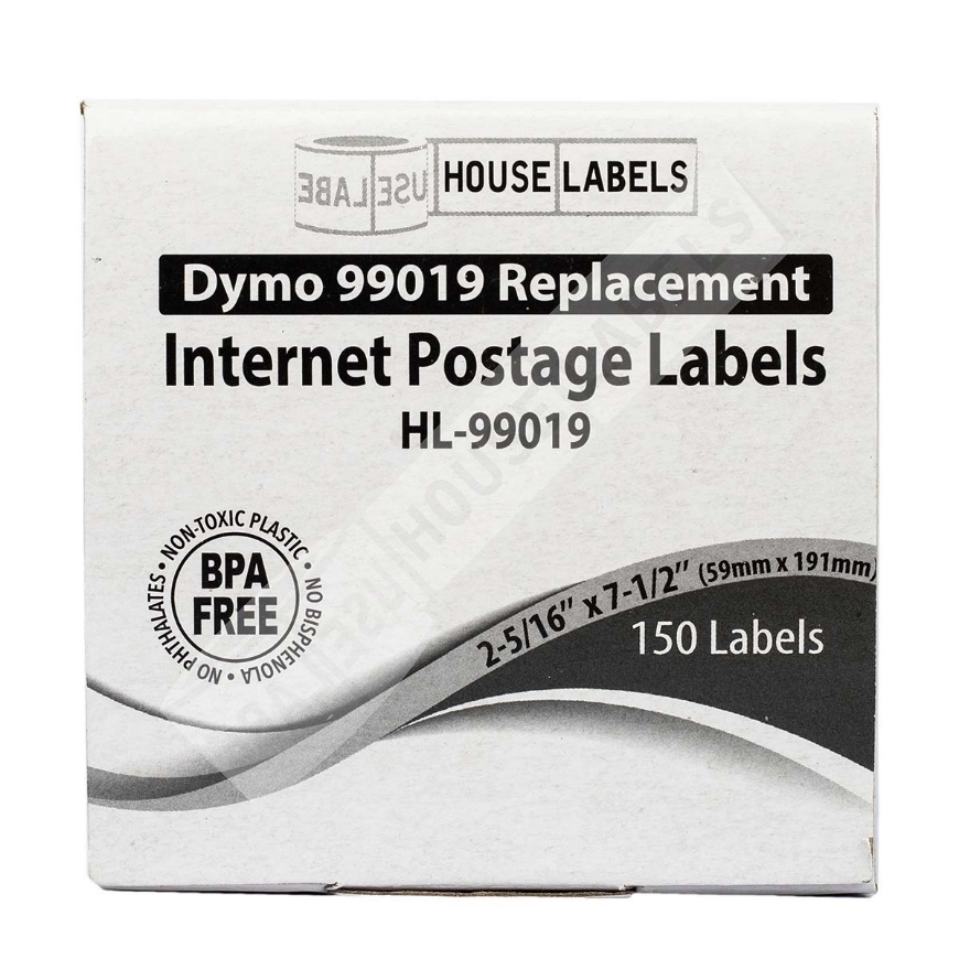 Self-adhesive labels for all printers - HouseLabels.com. 12 Rolls Dymo 99019 Internet Postage ...