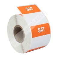 Picture of Day Of The Week - Saturday (7 Rolls - Best Value)