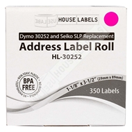 Picture of Dymo - 30252 PINK Address Labels (16 Rolls - Shipping Included)