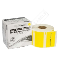 Picture of Dymo - 30334 YELLOW Multipurpose Labels (6 Rolls - Best Value)