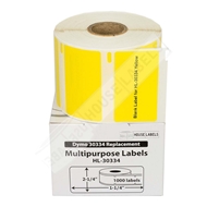 Picture of Dymo - 30334 YELLOW Multipurpose Labels (18 Rolls - Best Value)