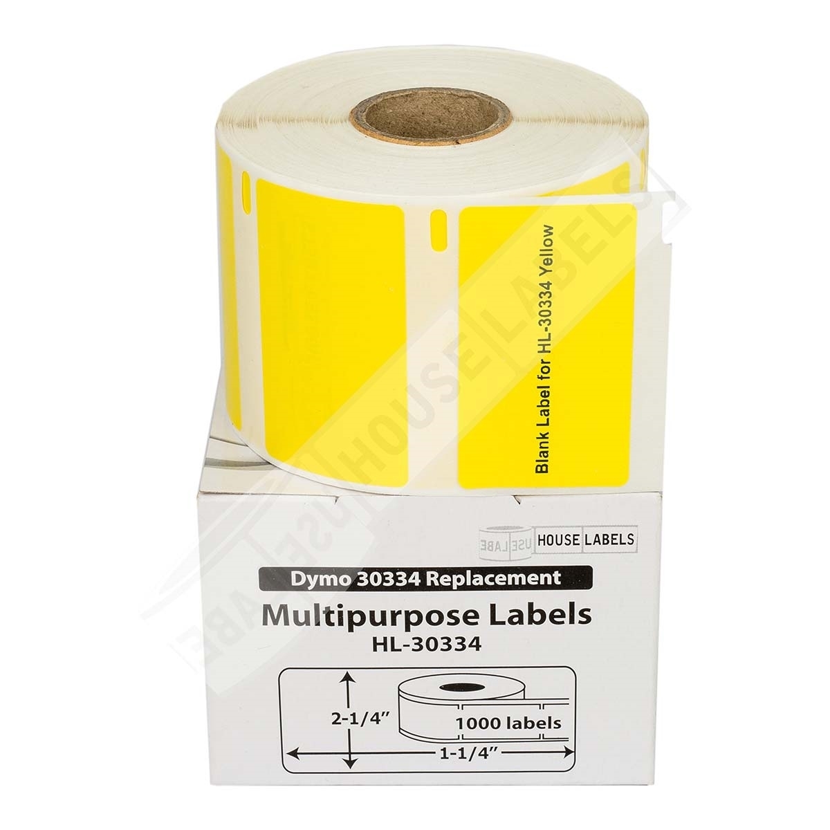 DYMO 30334 | 28 Yellow Rolls | HouseLabels.com