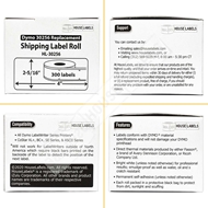 Picture of Dymo - 30256 Shipping Labels with Removable Adhesive (18 Rolls – Best Value)