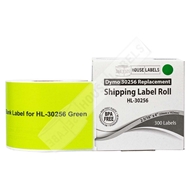 Picture of Dymo - 30256 GREEN Shipping Labels (8 Rolls – Best Value)