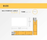 Picture of Dymo - 30334 Multipurpose Labels in Polypropylene