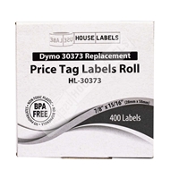 Picture of Dymo - 30373 Rat-tail Style Price Tag Labels